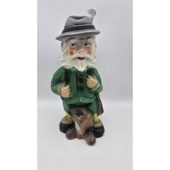 Other - Vintage West Germany Garden Gnome ( A 105 ) Hunter W/ Rifle And Dog